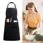 Polyester Cotton Waterproof Apron Chef Work Apron Cleaning Accessories