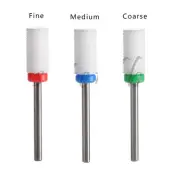 Ceramic Nail Drill Bits A0713T Clean Burr Nail File Bits Manicure Salon Tool C