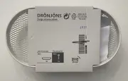 Ikea DRÖNJÖNS Wall storage, white, Mesh baskets 7¾×4¼×1 ¼" NEW (SET OF 2)