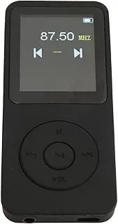 MP3 Player with Bluetooth 5.0 1W 8Ω HD Speaker FM Radio HiFi Lossless Sound Multifunction Portable MP3 MP4 Music Player, Support Up to 128GB