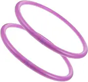 2pcs Exercise Arm Hoops for Women Foam Fitness Hoop Arm Muscle Strengthening Home Yoga Accessory Pe Material