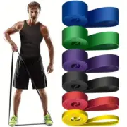 1/5Pcs Tpe Elastic Band Resistance Strength Training Sports Fitness Latex Pull-U
