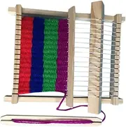 SEWACC Handmade Knitter Crafts Machine Knitting Weaving Frame Sewing Supplies Sewing Kit Kits Tools for Tools Weaving Loom for Khaki Bamboo