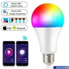 WiFi Smart RGB White Warm E27 15W LED Light Bulb Globe Lamp Fr Alexa Google Home