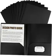 STOBOK 12-Pocket Document Folders Legal Size Desk Organizer with Business Card Slot Receipt Folder Office Stationery A4 File Organizer