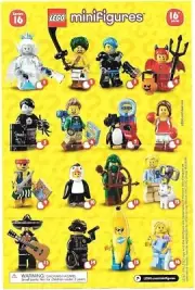 Lego Minifigure Series 16 Complete Factory Sealed Pre-Sorted 6137058