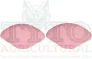 Ferguson TE20 TEA20 TED20 TEF20 Grey Fergie Tractor Mudguard Fender Wing Pair