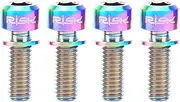 4Pcs M6×18/20Mm Ti Bolts Screws for Disc Brake Caliper with Adaptor Sp 20 20