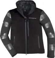 HolyFreedom Prison Softshell Motorcycle Textile Jacket, black, Size 3XL for Men