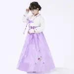 洋裝 連身裙大長今女童韓國服裝朝鮮族舞蹈服古裝傳統韓服女大兒童演出服新款萬聖節裝扮