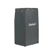 Oates Janitor Cart Replacement Bag, Grey