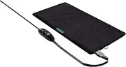 Homedics Weighted Integrated Gel Heating pad 4.1 LB with Deeper Penetrating Heat, 6 Heat Settings with 2-Hour Shutoff, Freezer-Friendly Cold Therapy, Unplug for On-The-Go Use, 12” x 24”