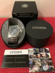 Citizen Eco-Drive Paradigm Super Titanium Watch Sapphire Crystal Dial BM7170-53L