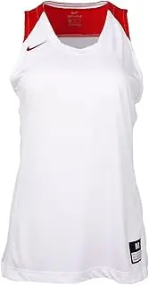 [Nike] Womens Hyper Elite Possession Stock Jersey Top Casual - White - Size L