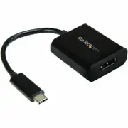StarTech.com USB C to DisplayPort Adapter 4K 60Hz - USB Type-C to DP 1.4 Monitor Video Converter (DP Alt Mode)