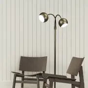 Bobo Twin Flexible Neck Floor Lamp Bronze