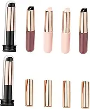 HAMPPLIES 6Pcs Professional Nail Art Brush Silicone Gradient Applicator for Manicure Durable and Safe Tools for Stunning Nail Designs and Gradient Effects