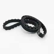 1pcs L-shaped Trapezoidal Tooth Transmission Belt Size 555L-1035L Black Rubber Closed-loop Synchronous Belt Width 10/12.5/20/25mm(750L,1pc-10mm)
