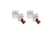 2x Eco Basics 44cm Potato Linen Bag Food Storage Breathable Fabric w Flat Base