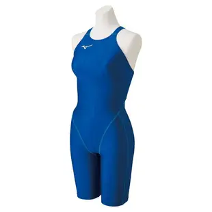 MIZUNO STREAM ACE 女連身泳衣 競賽型泳裝 N2MG022227 靛藍【iSport愛運動】
