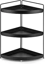 Lvssci Corner Shelf 3 Tier Bathroom Countertop Organizer ，Kitchen Bathroom Countertop Perfume Trays for Dresser Cosmetic Makeup Organization Standing Shelves Space Saving Holder