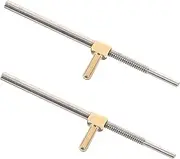 Didiseaon 2pcs Cello Bow Frog Screw Professional Cello Bow Repair Tool for Easy Installation and Compact and Ergonomic Design for Musicians