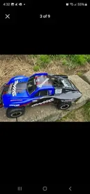 Traxxas Nitro Slash 3.3 1/10 2WD RTR SC Truck (Blue)