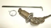 NOS Cadillac Caddy Eldorado DeVille Calais Trunk Lock With V Crest Keys 64 65 66