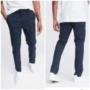 NWT $225 Rag & Bone Men's Fit 2 Flyweight Chino In Navy Size: 29