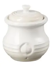 [Le Creuset] Garlic Keeper in White
