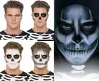 Skeleton Face Paint MakeUp Kit Glow in the Dark Halloween Fancy Dress Make Up