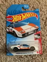 2021 Hot Wheels Treasure Hunt Lamborghini Countach Police Car *NEW*