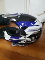 HJC motocross offroad Atv helmet Snell approved size small fits like a medium