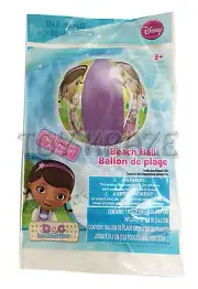 CHARACTER BEACH BALL! DOC McSTUFFINS GIRLS KIDS WATER SWIMMING TOY 20" NEW