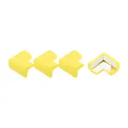 Corner Guards Edge Protectors, 4Pack Foam Bumper L Shape, 55mm, Yellow