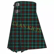 Scottish Traditional Clan County Waterford Handmade 8-yard Tartan Kilt for Men