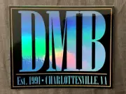 DAVE MATTHEWS BAND VINTAGE LOOK Holo-Decal/Sticker DMB 3x3” VERY COOL!!