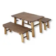 Picnic Tree Table and Bench Set