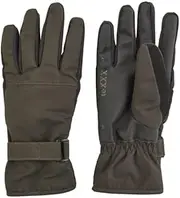 [camel active] Men's teXXXactive Material-Mix Gloves Mittens, Dark Brown, L, Dark Brown, Large