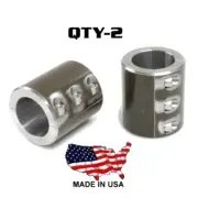 2 - Steel Universal Weld On Bar Clamp 1-1/2" Roll Cage Fabrication Mount 6 Bolt