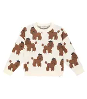 [Tinycottons] Tinycottons Tiny Poodle cotton-blend sweater Y 6 beige