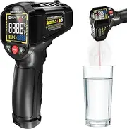 Surfaces Temperature Meter | Non-Touch Digital Temperature Gauge,No Touch Temperature Gauge, Digital High Temp Gauge, -50~600 Degrees Precise Temperature Monitor for Cooking