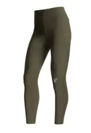 $80 King's Women’s High Waist Freya Leggings Stretch-Leaf Olive-xLarge-New Tags