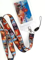 1pcs simba key chain Bus subway Lanyard ID Badge Holder Key Neck Strap