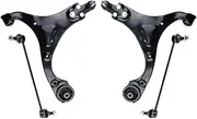 Front Lower Control Arms With Ball Joints Stabilizer Links 4pcs Kit Sets Compatible For Hyundai Sonata 2011 2012 2013 2014