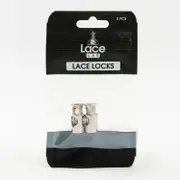 Lace Lab Lace Locks 2pc Silver