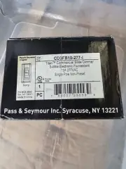 Pass & Seymour NSB CD3FB10-277-I Light and Dimmer Switch