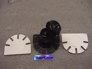 ADHESIVE BASE PAN TILT SWIVEL GOPRO HERO CAMERA MOUNT