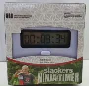 Slackers Ninja Timer NIB US Ninjaline Weather Resistant Design New B4 Adventure