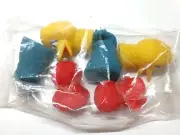 Sesame Street Workshop Figures Finger Puppets Set Of 6 NEW Elmo Cookie Big Bird